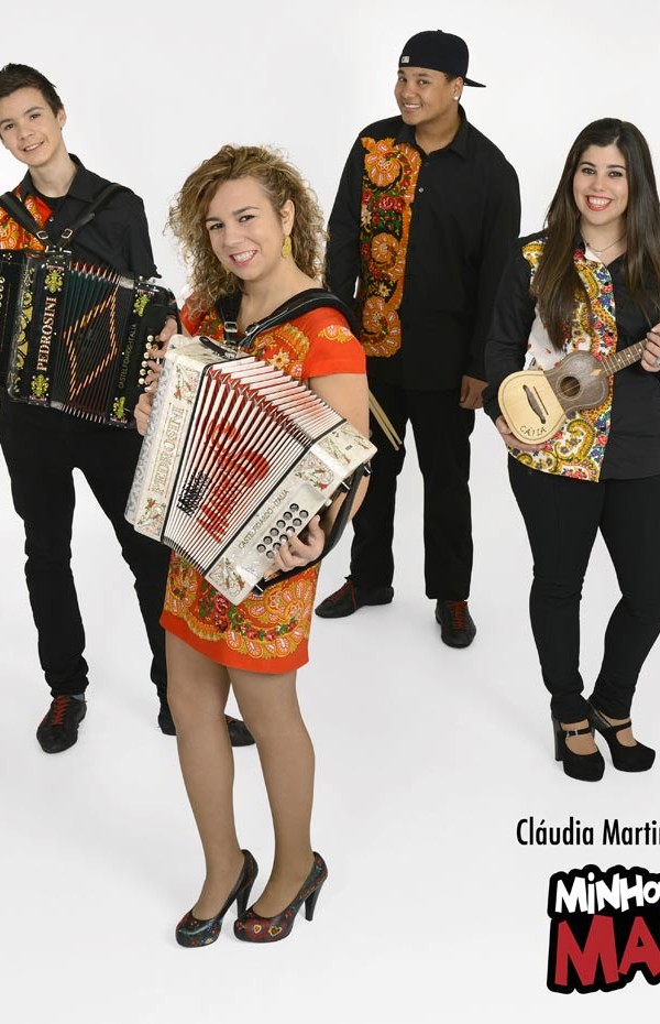 Claudia Martins, Minhotos Marotos, bandas do Minho, Bandas de concertinas, Musica Portuguesa