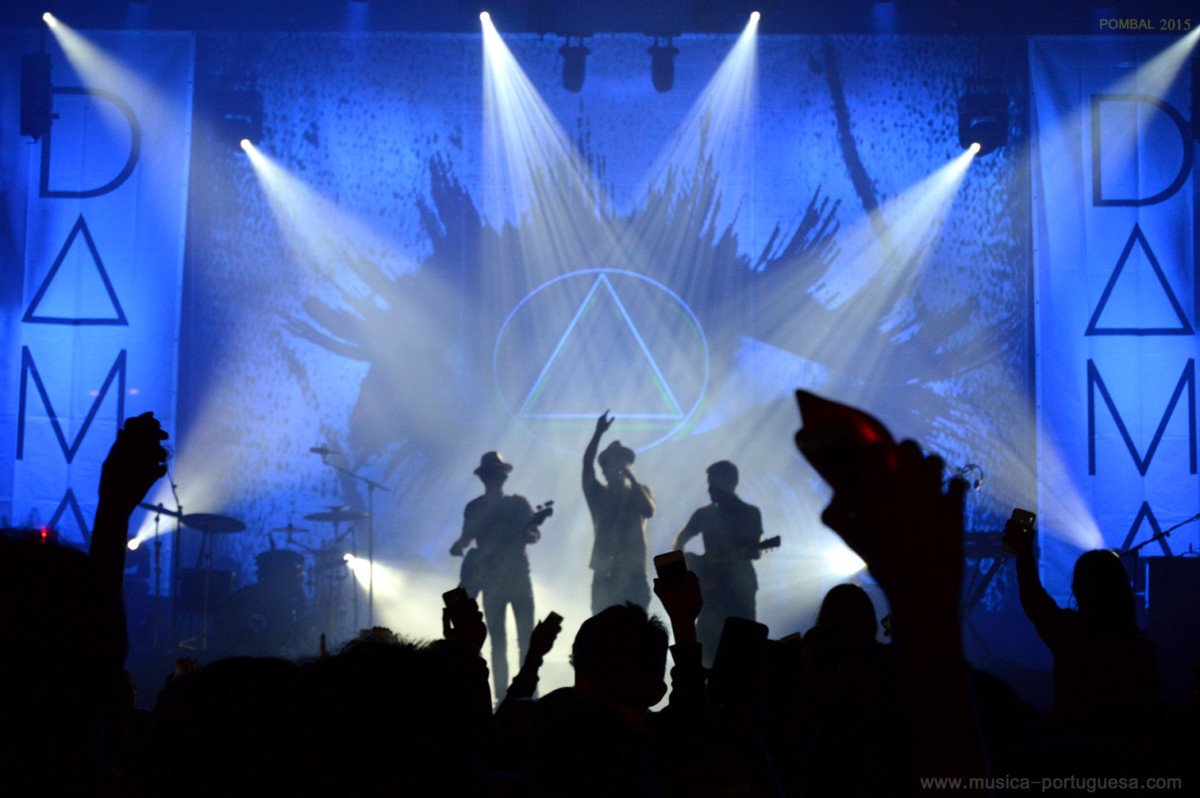 Dama ao vivo, os DAMA ao vivo, concerto dos DAMA, DAma ao vivo em Pombal, fotos e videos ao vivo, live concert, Pombal, Portugal