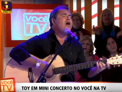 Toy ao vivo na TVI