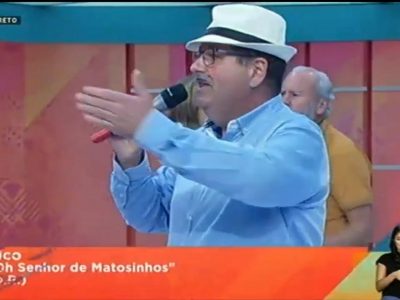 Xico canta Manuel Morais na Praça da Alegria – RTP