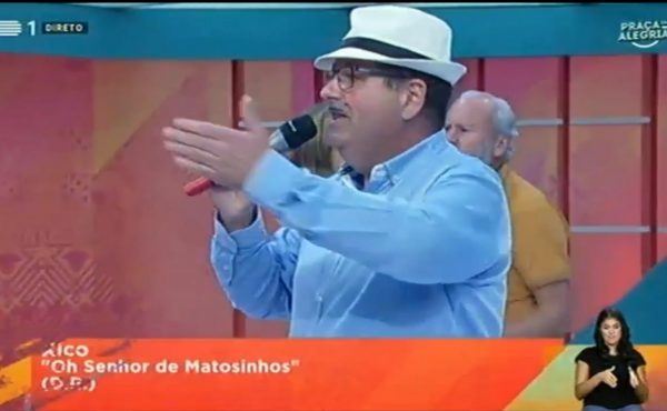 Xico canta Manuel Morais na Praça da Alegria – RTP