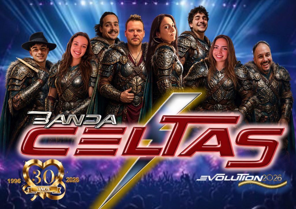Banda Celtas 2026, Bailes, Arraiais, Romarias, bandas de baile, Bandas com bailarinas, Celtas, banda Celtas, ao vivo, Bandas, Baile, Bailes, Baile popular, Norte, centro, Zona Norte, Bandas de baile, Grupos musicais